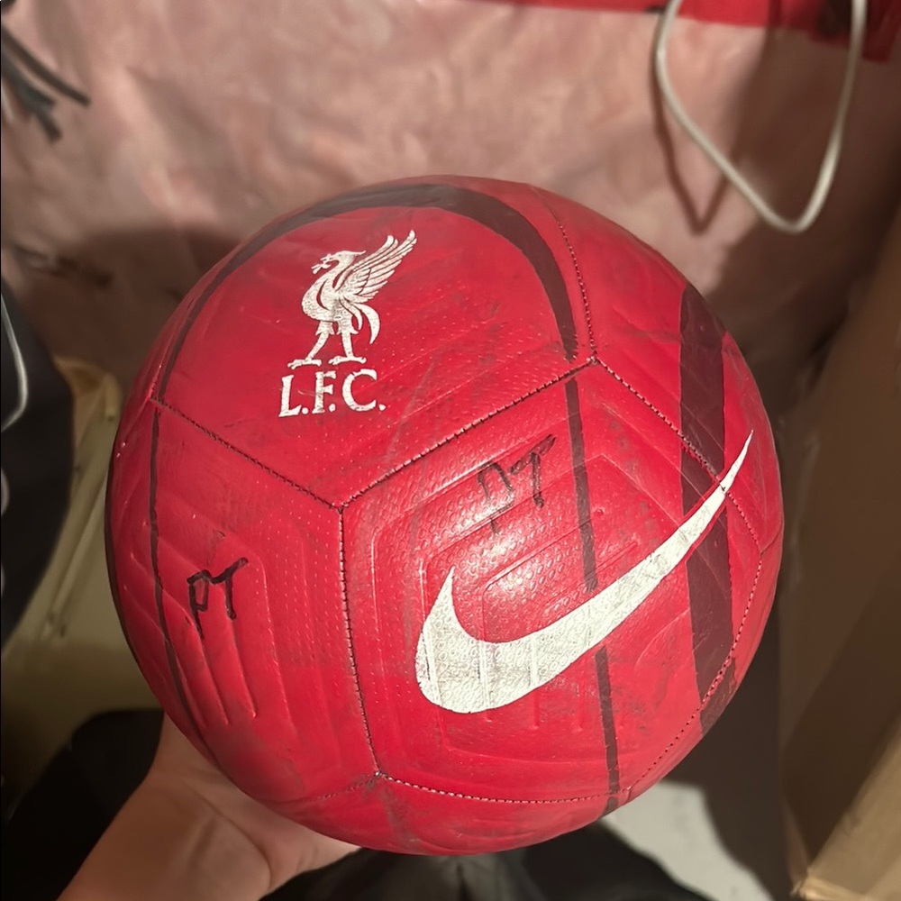 Nike Red LFC Soccer Ball SIZE 5